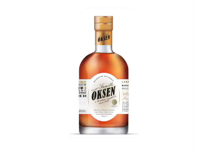 Oksen spirit rhum orange cafe